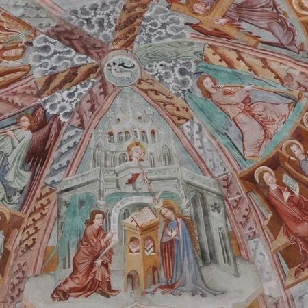 Ceiling fresco of a church