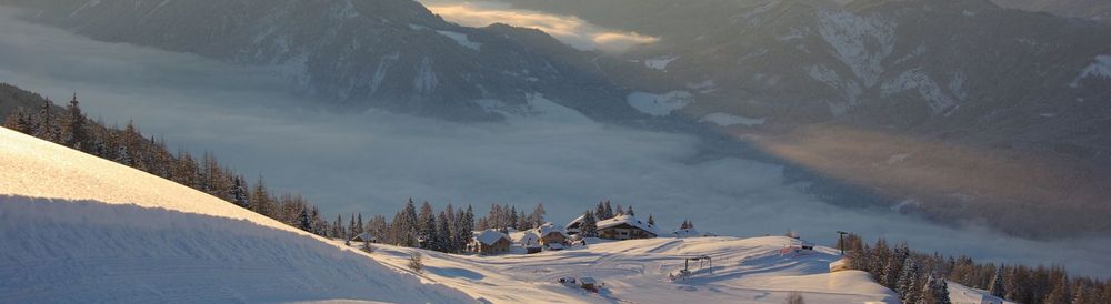 Emberger Alm in winter